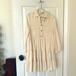 Zara dress off white